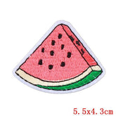 Watermelon Iron On Embroidered Patch